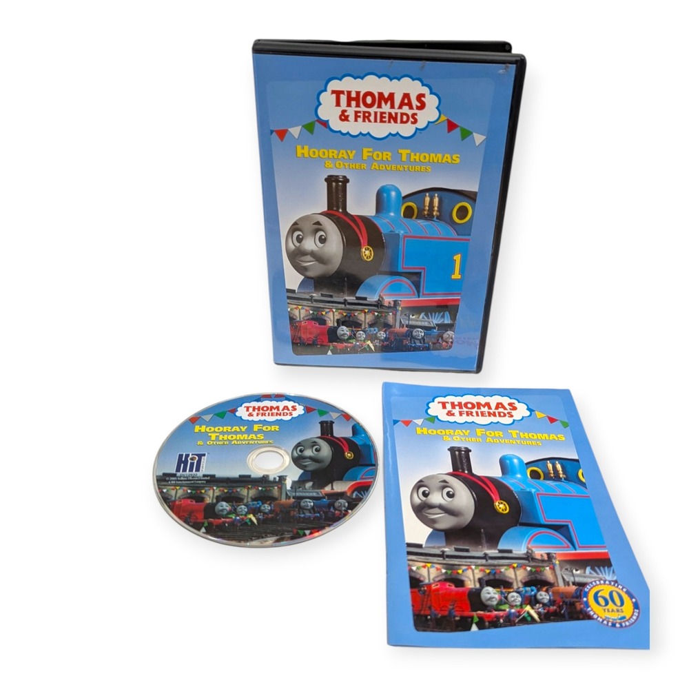 Thomas & Friends Hooray For Thomas & Other Adventures DVD 2005 Kids Movie HIT